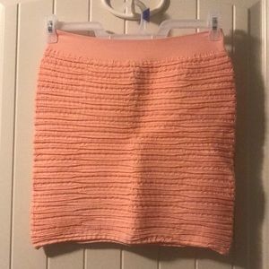 Ruched high waisted skirt